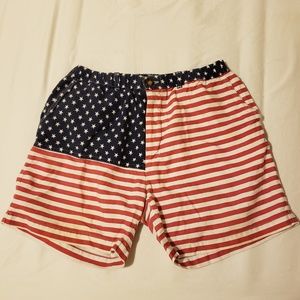 American flag cubbies